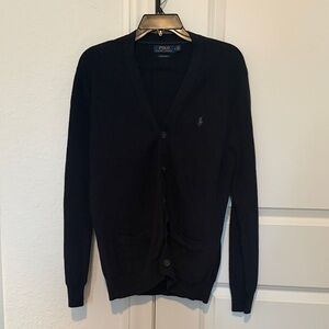 Polo by Ralph Lauren Men's Dark Cardigan Sweater